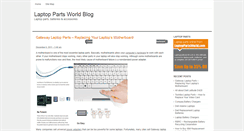 Desktop Screenshot of laptoppartworld.com